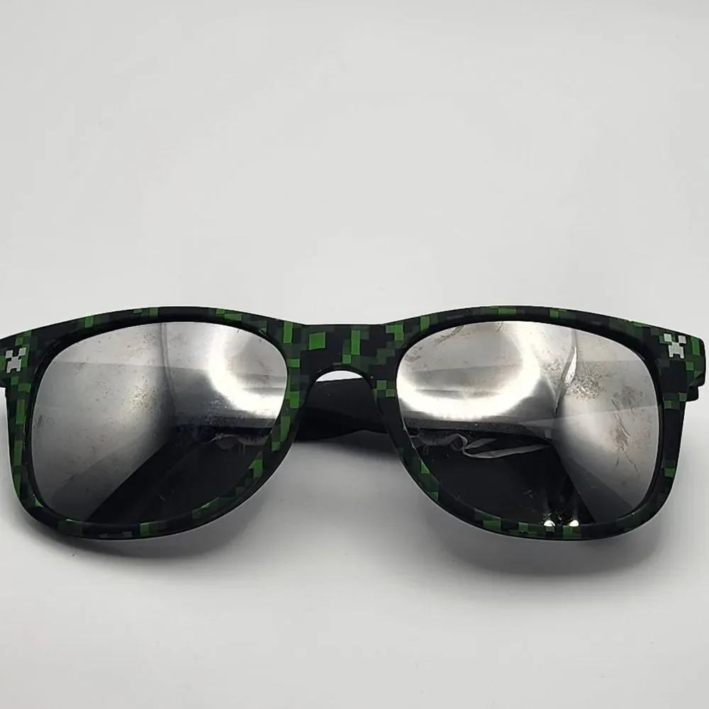 Minecraft Green & Black Sunglasses